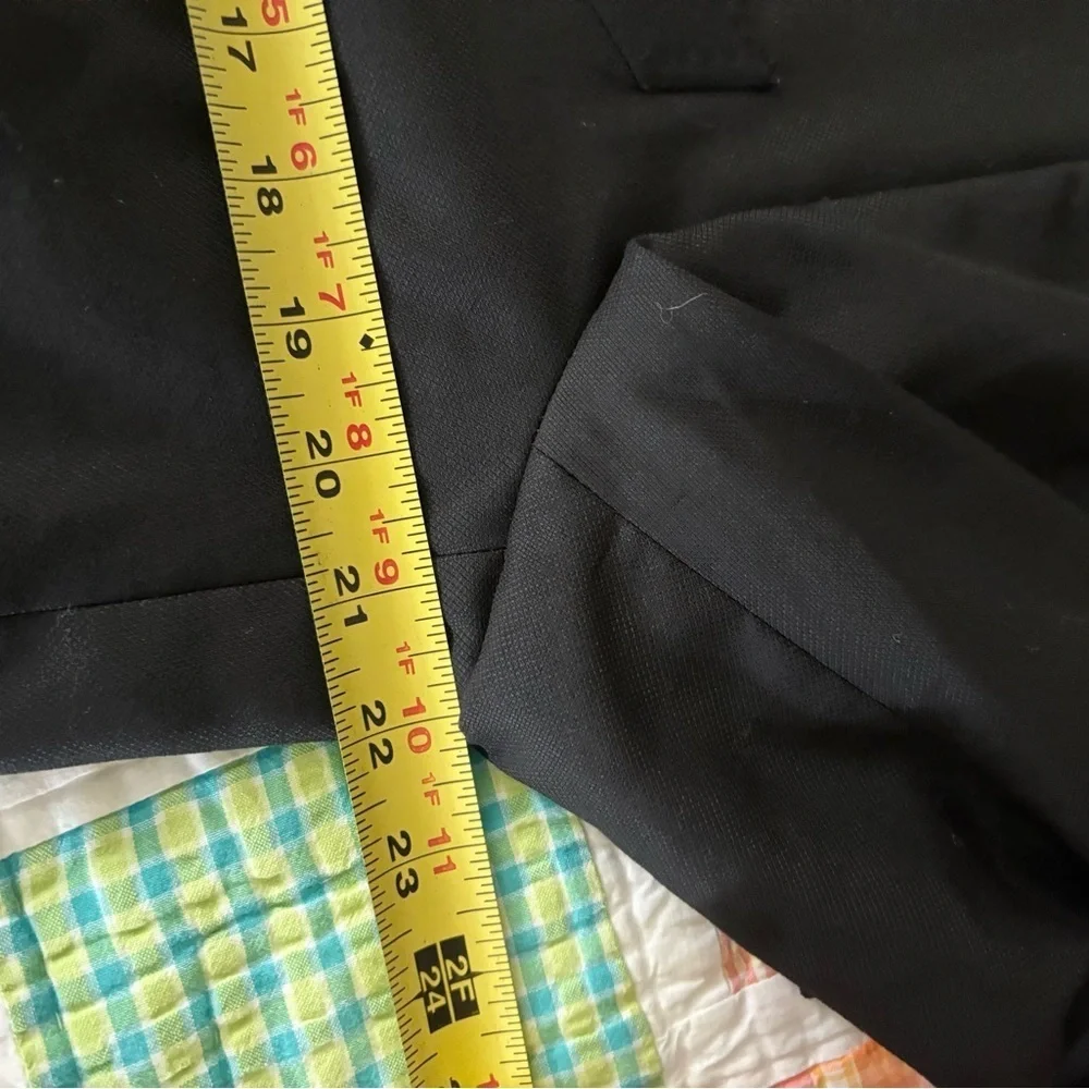 TRUSSINI Linea Nuova Suit jacket SZ 42R black Fully Lined men’s black